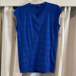 Athleta Royal Blue Rash Guard
